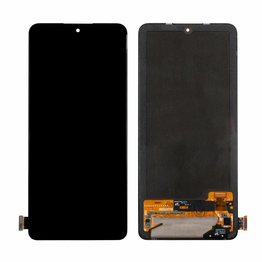 Дисплей Xiaomi Redmi Note 10 Pro 4G в сборе с тачскрином и рамкой, Черный (Oled)