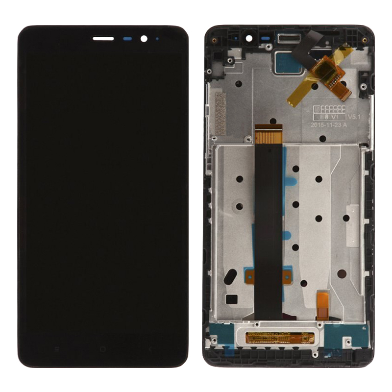 Дисплей Xiaomi Mi 3 в сборе с тачскрином, Черный