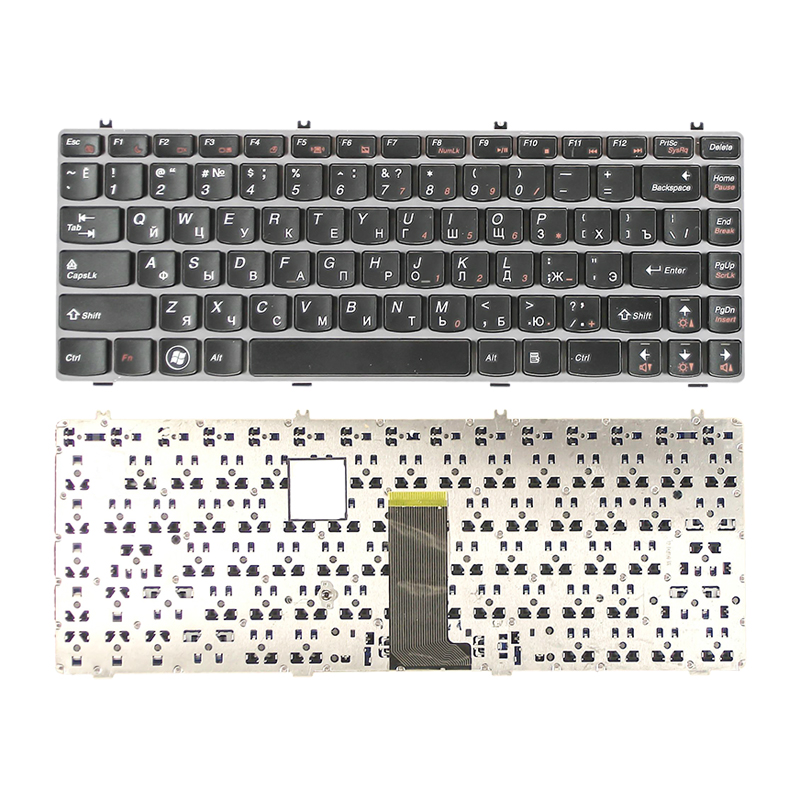 Клавиатура для ноутбука Lenovo Y470 черная