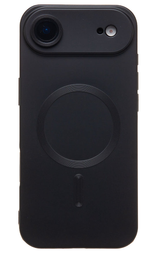 Чехол силиконовый MagSafe Matte iPhone 17 Air, черный