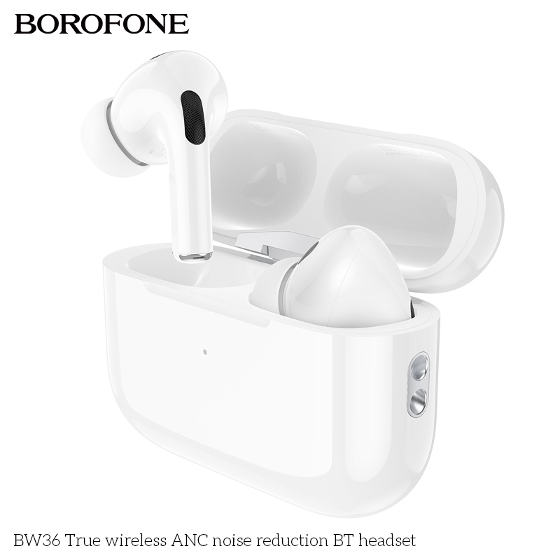 Беспроводные наушники BOROFONE BW36 True Wireless ANC Bluetooth Earphone, белые