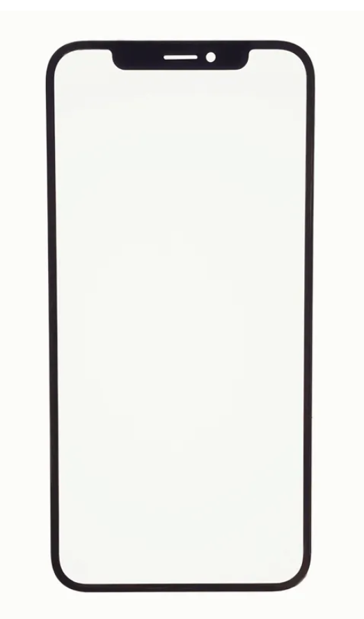 Стекло дисплея для переклейки iPhone XS Max, черное