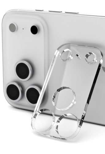 Защитное стекло на камеру CG00 iPhone 17 Pro Max, прозрачный