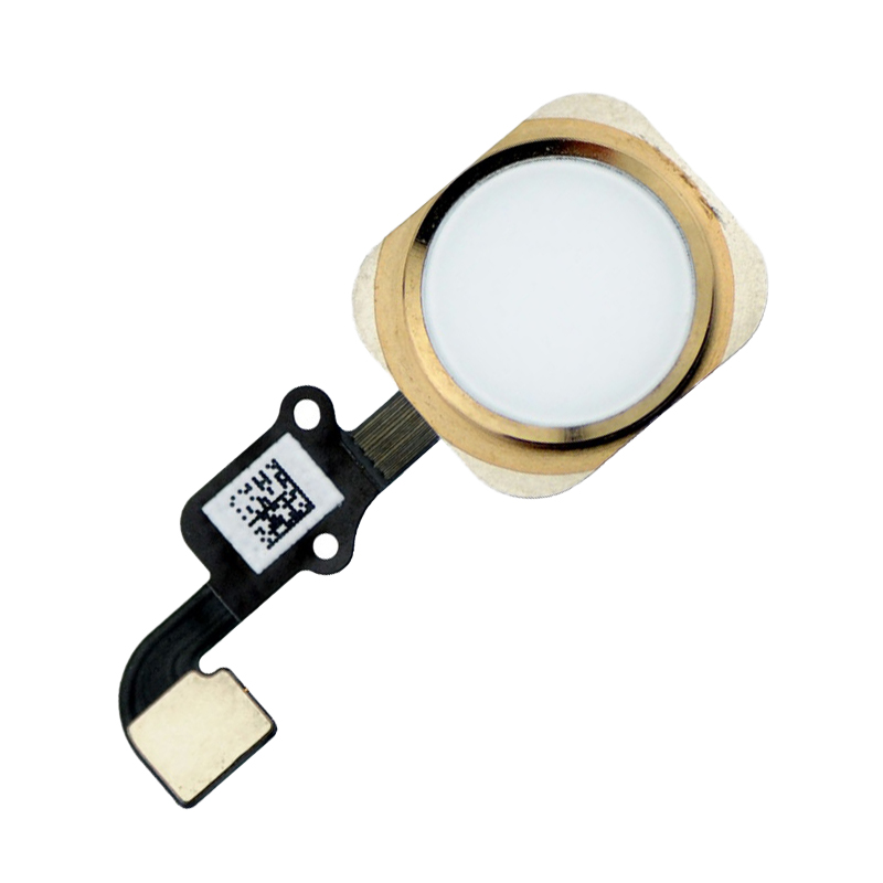 Шлейф iPhone 6S/ 6S Plus на кнопку HOME в сборе, Золото (Org)