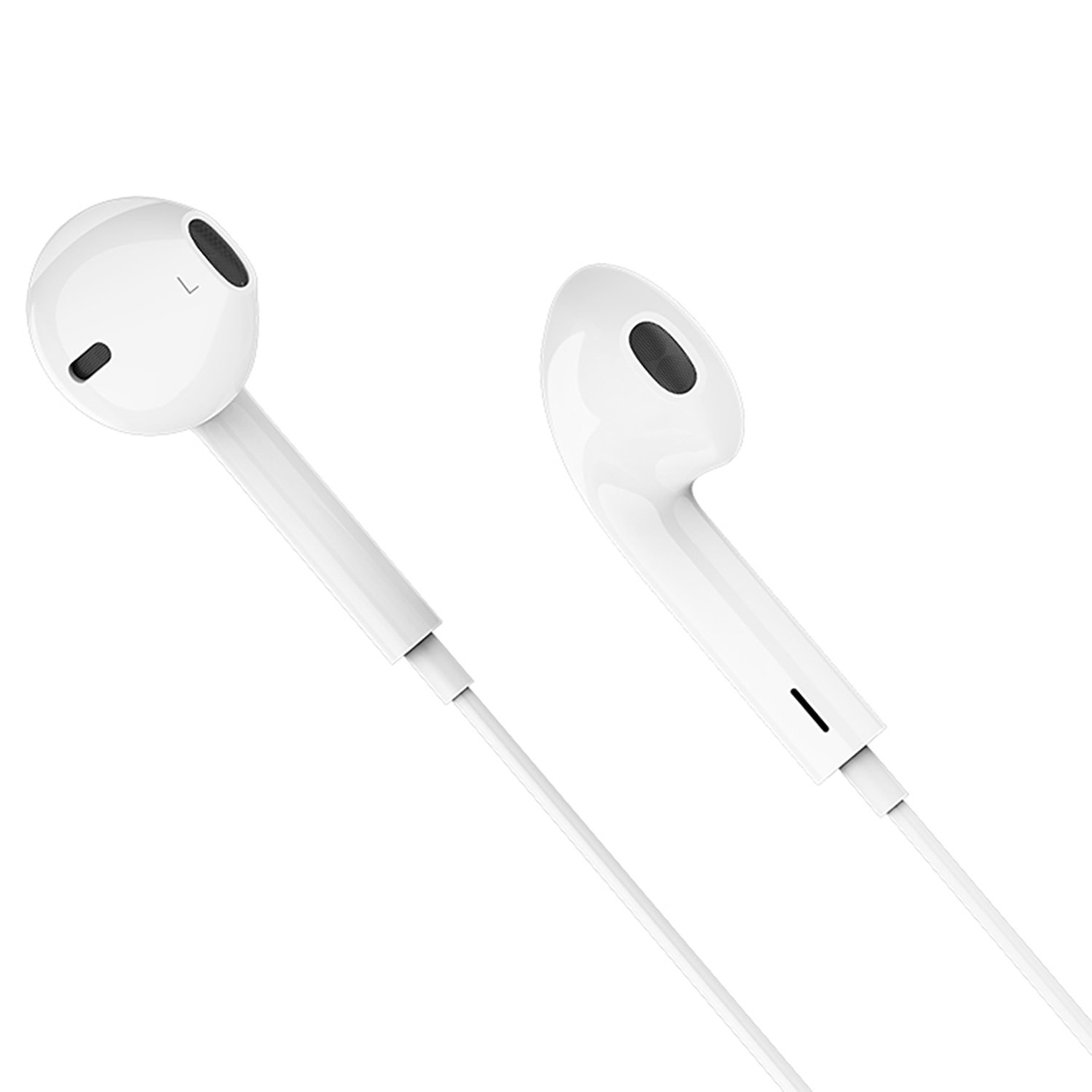 Наушники проводные с микрофоном HOCO M101 Pro Crystal Type-C, белые