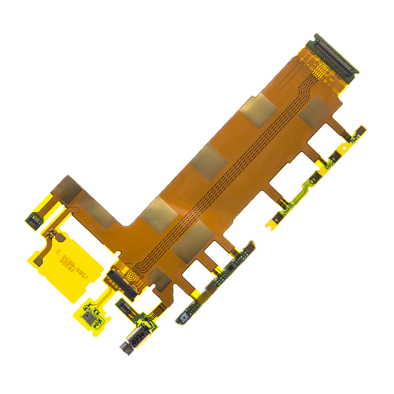 Шлейф Sony Xperia Z3 (D6603) на кнопки громкости, включения, камеры и микрофон (Оригинал Китай)