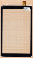 Тачскрин для планшета Irbis TZ198 10,1'' XC-PG1010-122--A0 черный