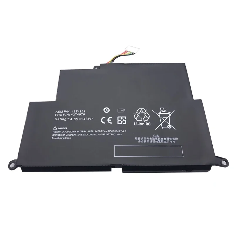 АКБ для ноутбука Lenovo E220s (42T4932) 14.8V 2900mAh черная (Org)