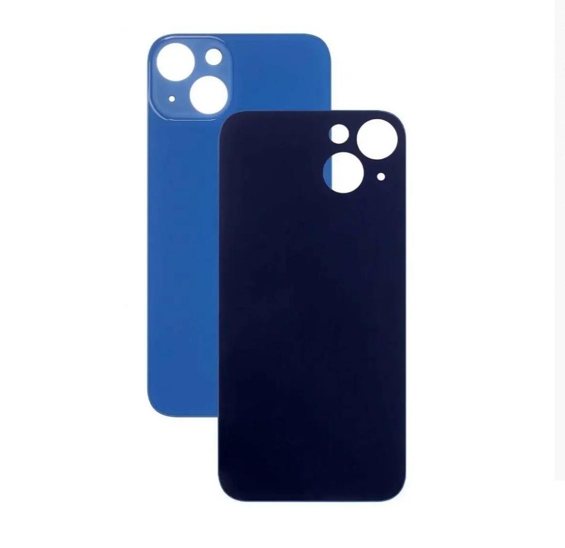 Задняя крышка iPhone 13 стеклянная, легкая установка , синий