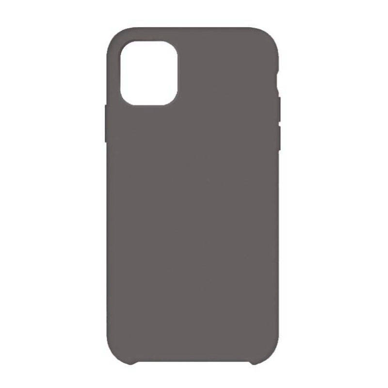 Чехол силиконовый гладкий Soft Touch iPhone 16 Pro, темная олива (закрытый низ)