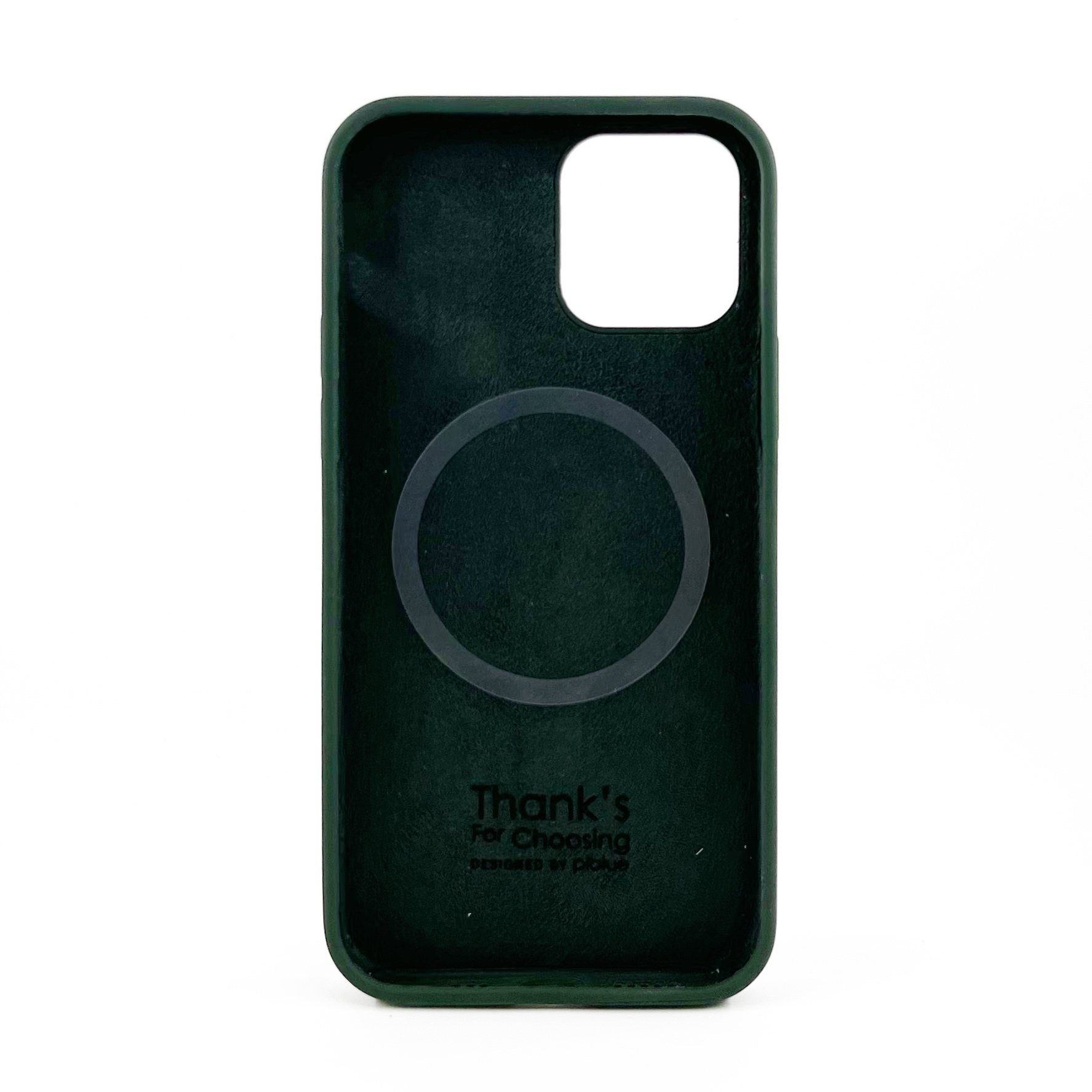 Чехол Piblue iPhone 12/ 12 Pro Silicone MagSafe, зеленый