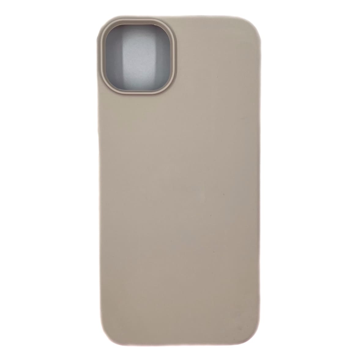 Чехол силиконовый гладкий Soft Touch iPhone 14 Plus, бежевый №10 (закрытый низ)