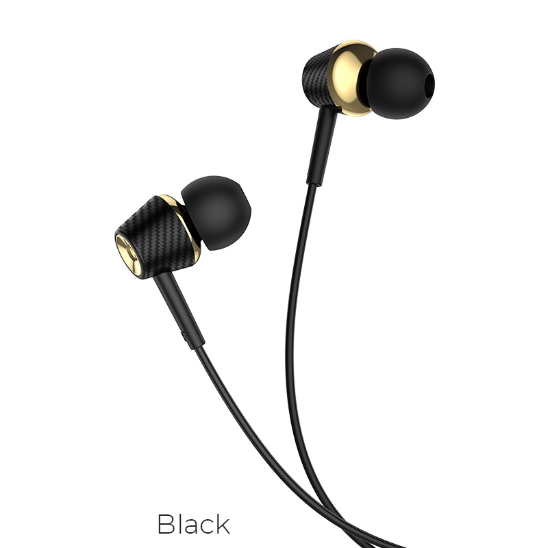 Наушники HOCO M70 Graceful universal earphones with mic., черные