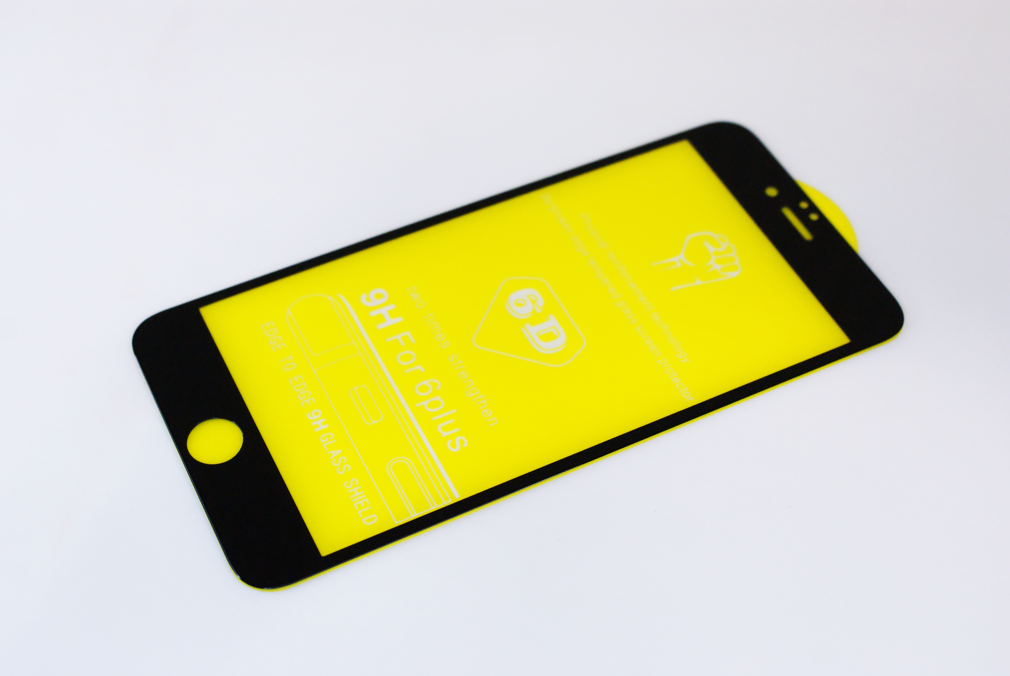 Защитное стекло iPhone 6 Plus/ 6S Plus 5-10D, черное