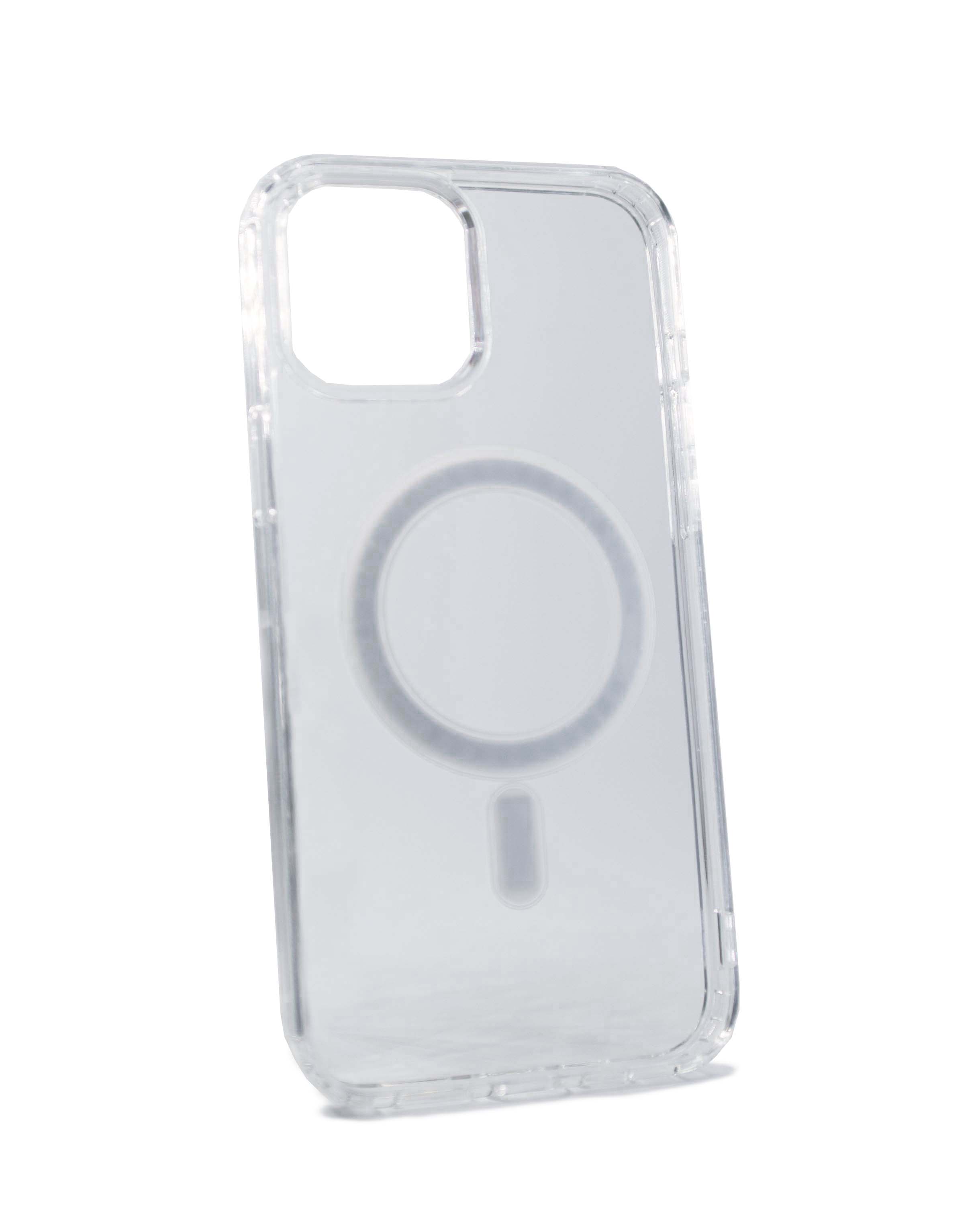 Чехол силиконовый MagSafe с анимацией iPhone 12, прозрачный