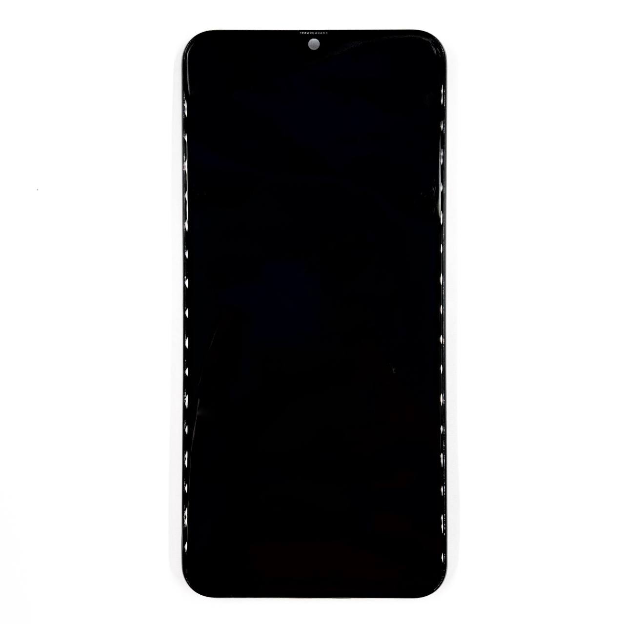 Дисплей Samsung M307FN GALAXY M30S в сборе с тачскрином и рамкой, Черный (Oled)
