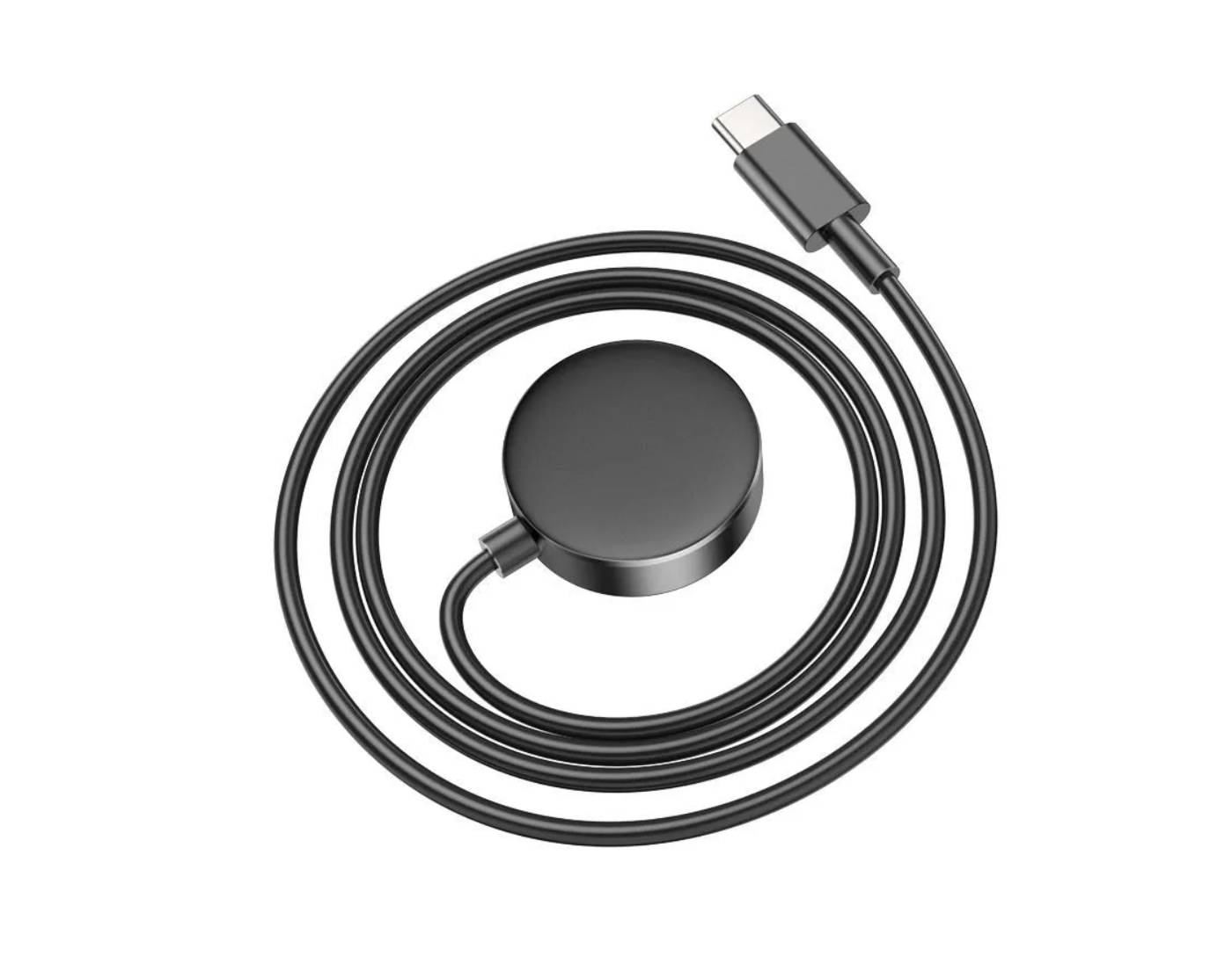 Беспроводное зарядное устройство HOCO CW48 для Samsung Galaxy Watch, черное