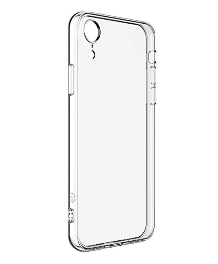 Чехол силиконовый плотный прозрачный iPhone XR
