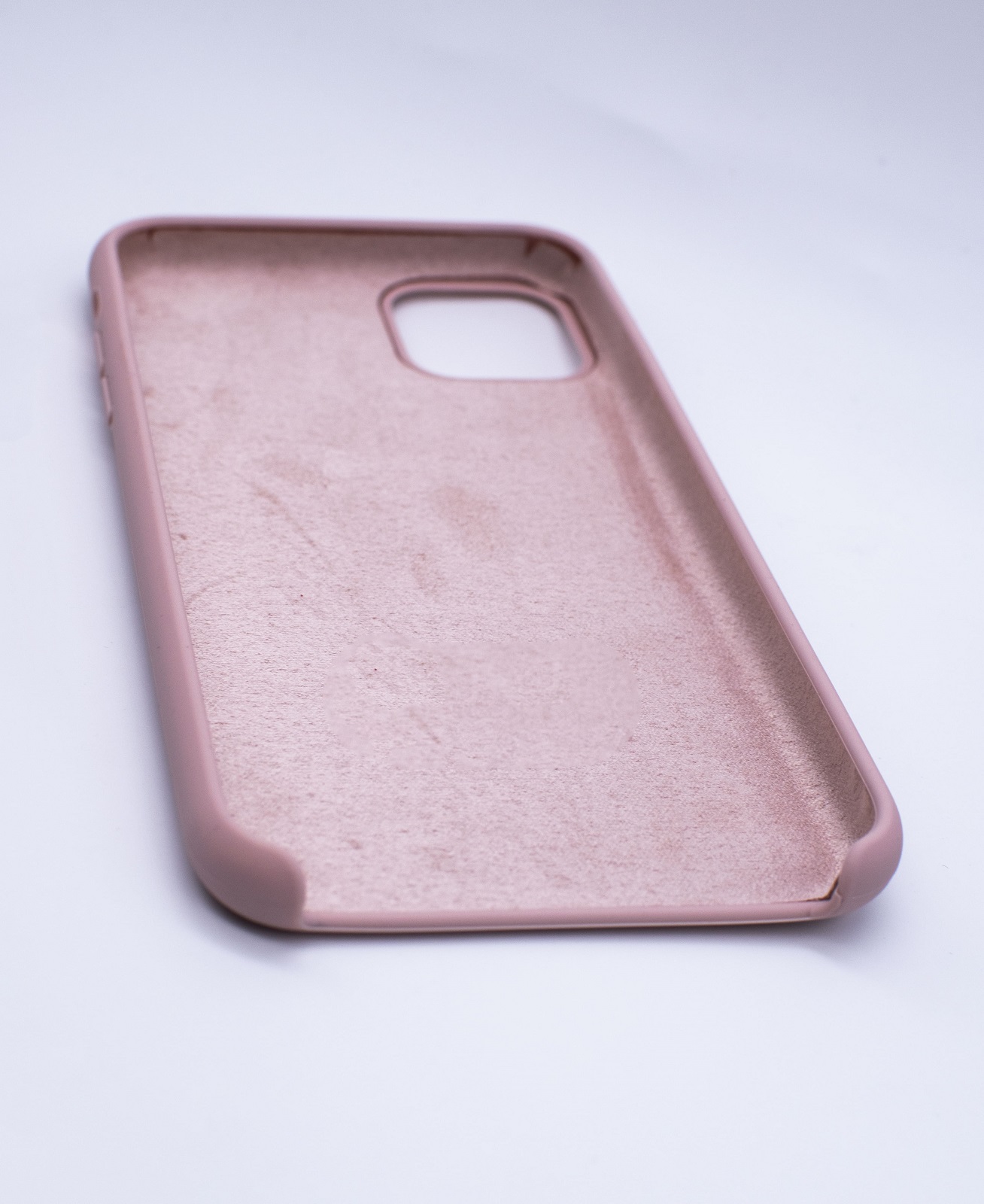 Чехол силиконовый гладкий Soft Touch iPhone 11 Pro Max, розовый песок №19