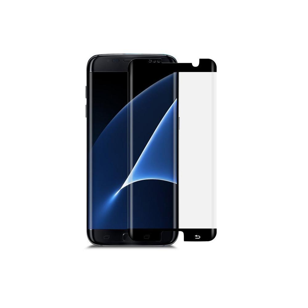 Защитное стекло Samsung S7 Edge SM-G935 полное покрытие, черное