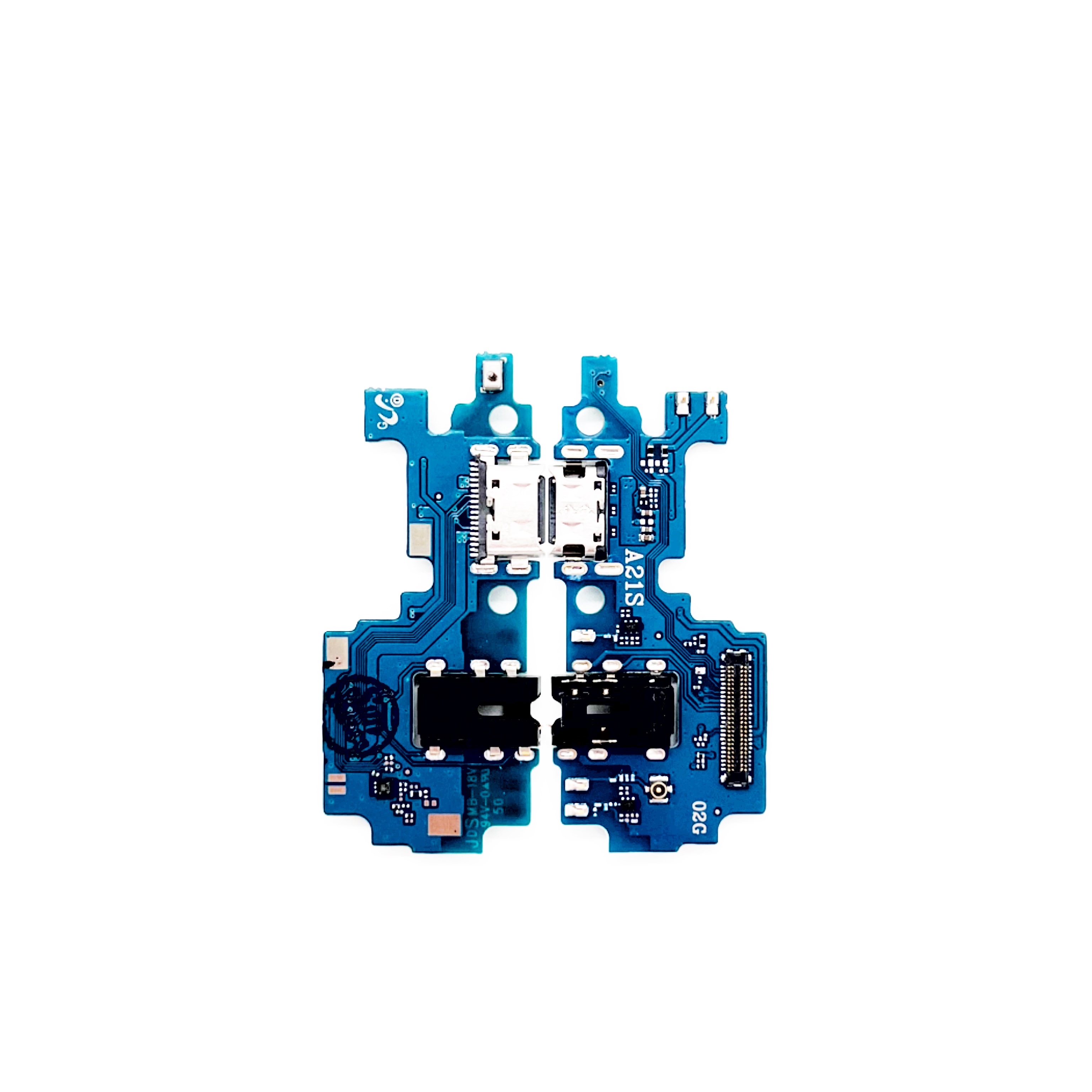 Шлейф Samsung A217F (A21S) с разъемом зарядки и гарнитуры