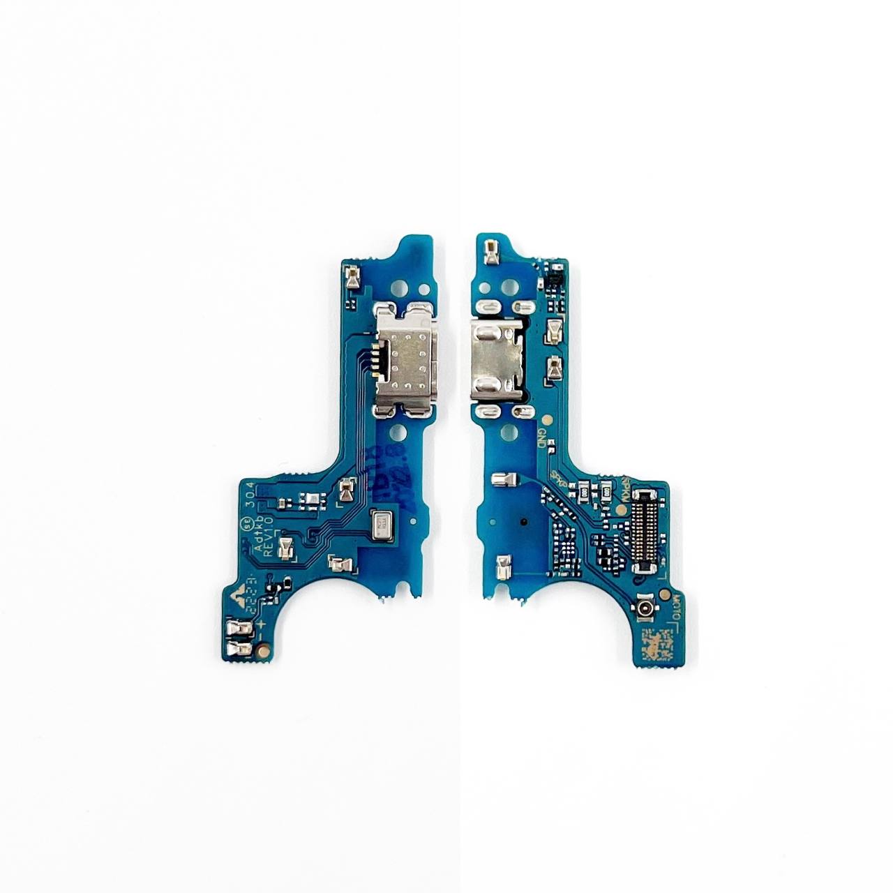 Шлейф Samsung A015F (A01) с разъемом зарядки (широкий коннектор)