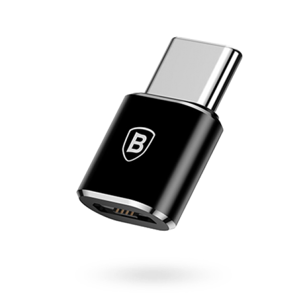 OTG-переходник Type-C - Micro Baseus, черный