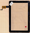 Тачскрин для планшета Digma Plane 10.1 3G TS1012E 10,1'' 131582E1V1.0-8 черный