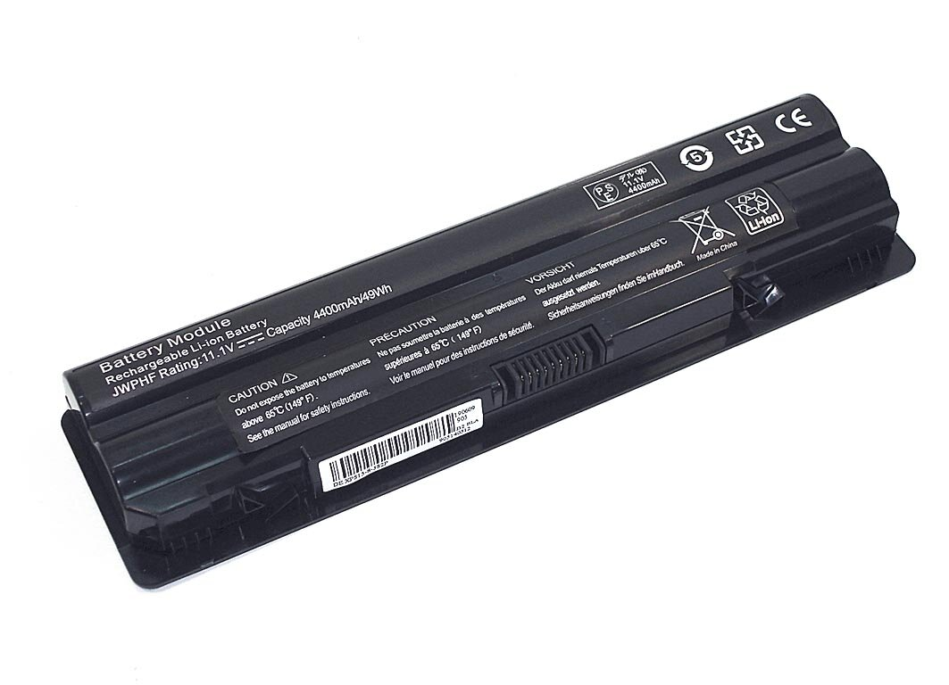 АКБ J70W7 для ноутбука Dell XPS 14 11.1V 4400mAh черный (Org)
