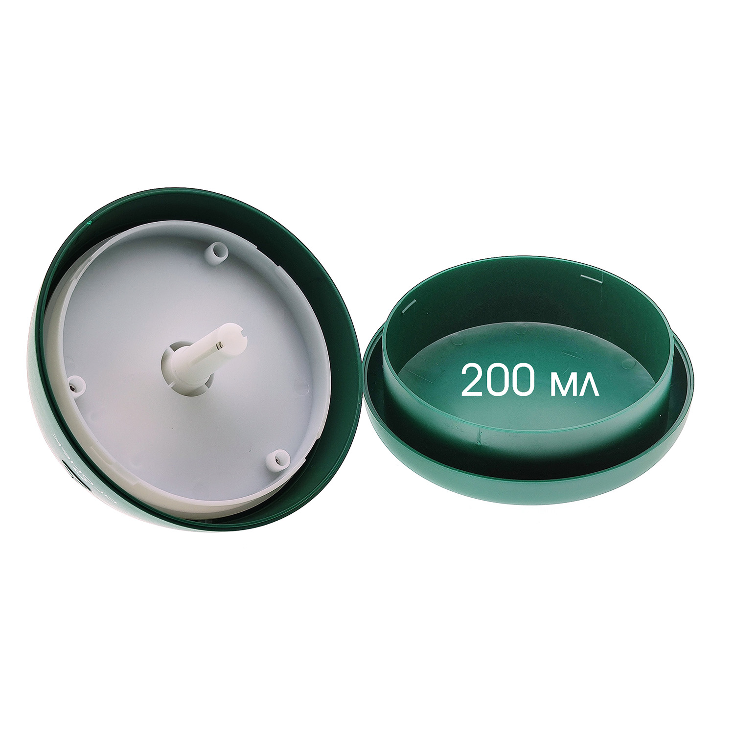 Увлажнитель воздуха настольный HOM02, изумрудный с серебром