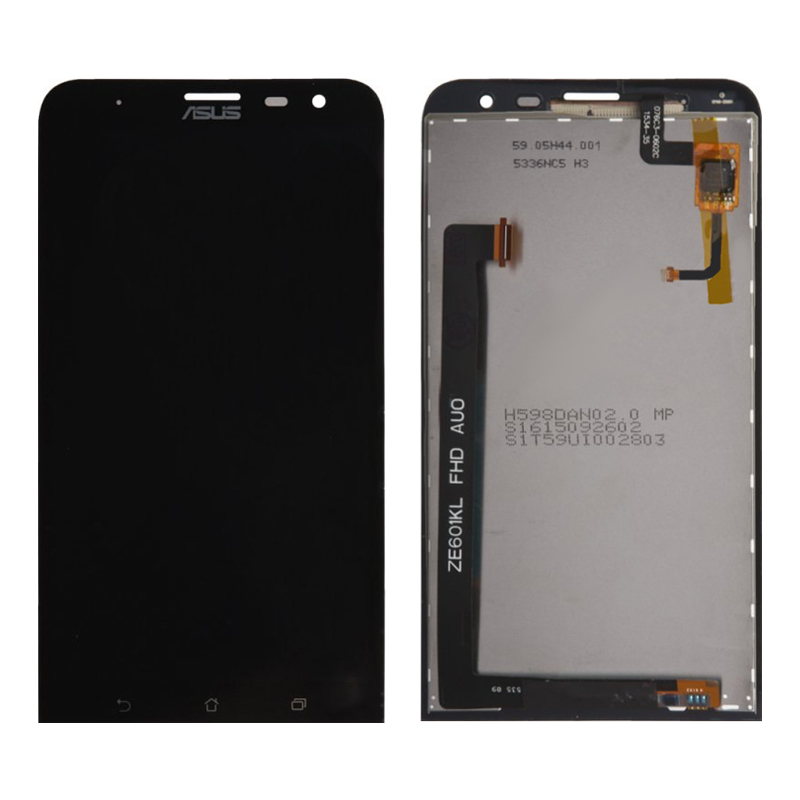 Дисплей Asus ZenFone 2 Laser (ZE601KL) в сборе с тачскрином, Черный