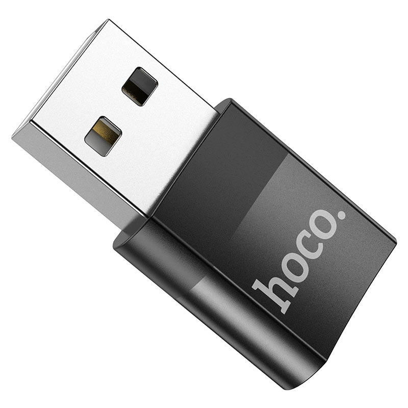 Переходник HOCO UA17 USB 2.0 (M) --> Type-C (F)