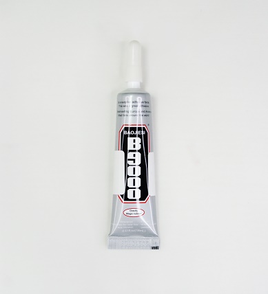 Клей B9000 для проклейки тачскринов, дисплеев, стекол (18мл)