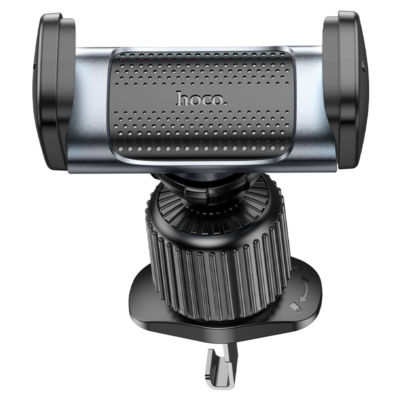 Держатель автомобильный HOCO CA110 Pull clip air outlet car holder, серый