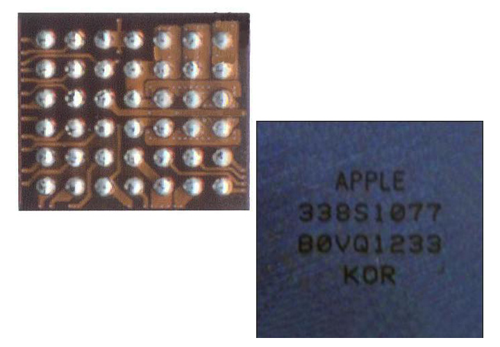 Микросхема audio small (338S1077) iPhone 5