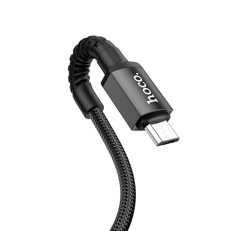 USB кабель micro USB HOCO X71 Especial (100см. 2.4A), черный