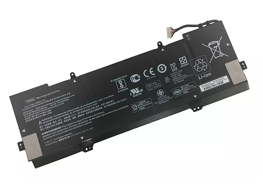 АКБ KB06XL для ноутбука HP Spectre X360 15 11.55V 79.2Wh (Org)