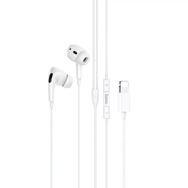 Наушники HOCO M111 Pro Primero digital headset Lightning, белые