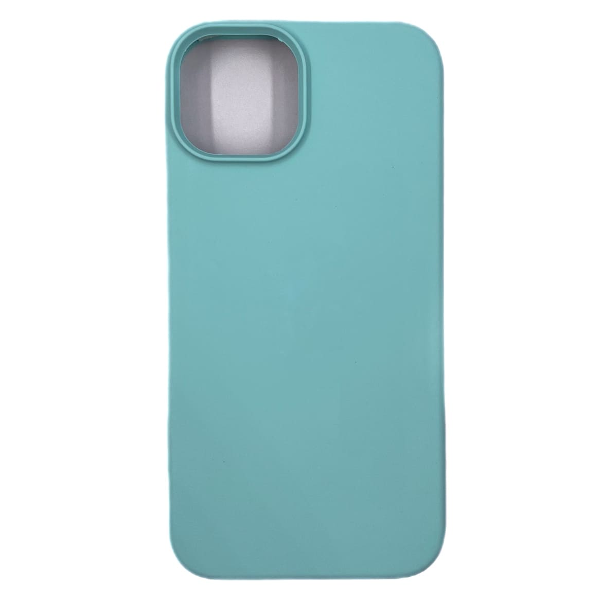 Чехол силиконовый гладкий Soft Touch iPhone 14, мятный №21 (закрытый низ)