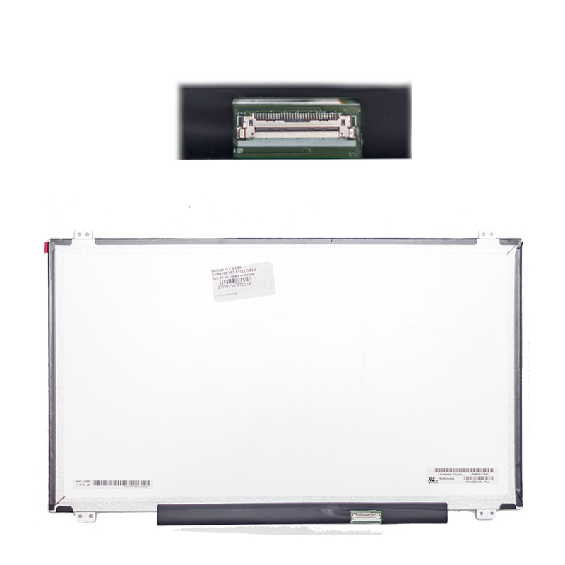 Матрица 15.6 Slim 30pin EDP 1366x768 LED 36см ушки сверху/снизу B156XTN03.3
