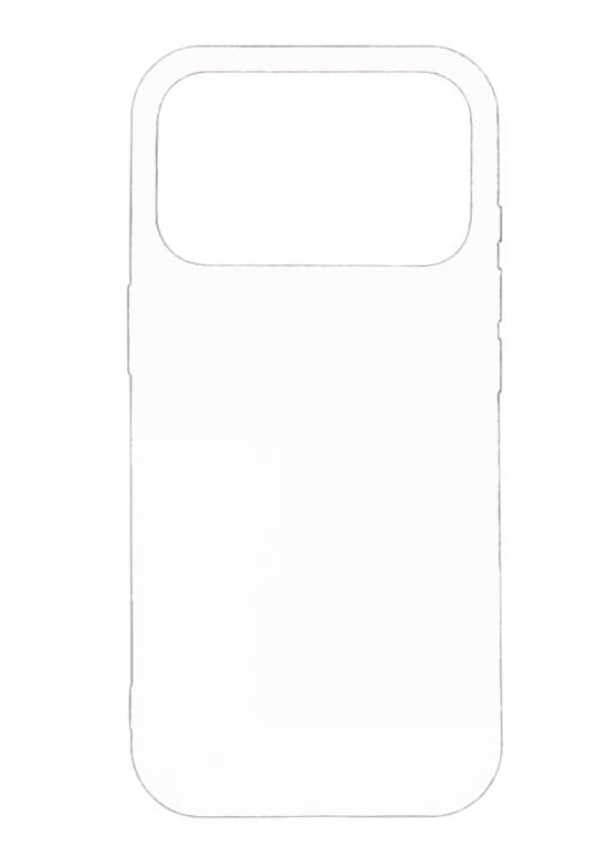 Чехол силиконовый гладкий Soft Touch iPhone 17 Pro, белый (закрытый низ)