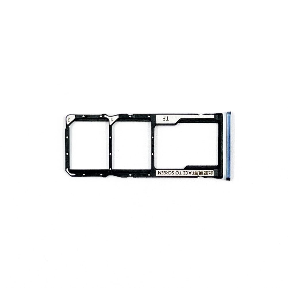 Держатель Sim Xiaomi Redmi Note 9S, серый