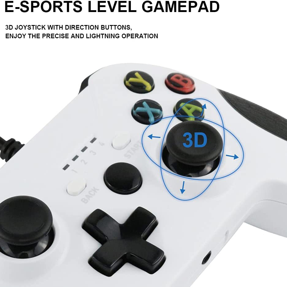 Геймпад игровой проводной для XBOX ONE OT-PCG17 цвет белый