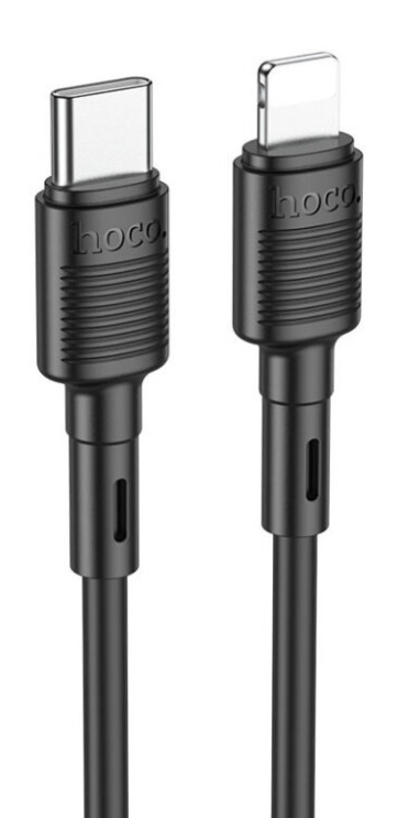 USB-C кабель HOCO X83 Victory PD Type-C to Lightning (100см), белый