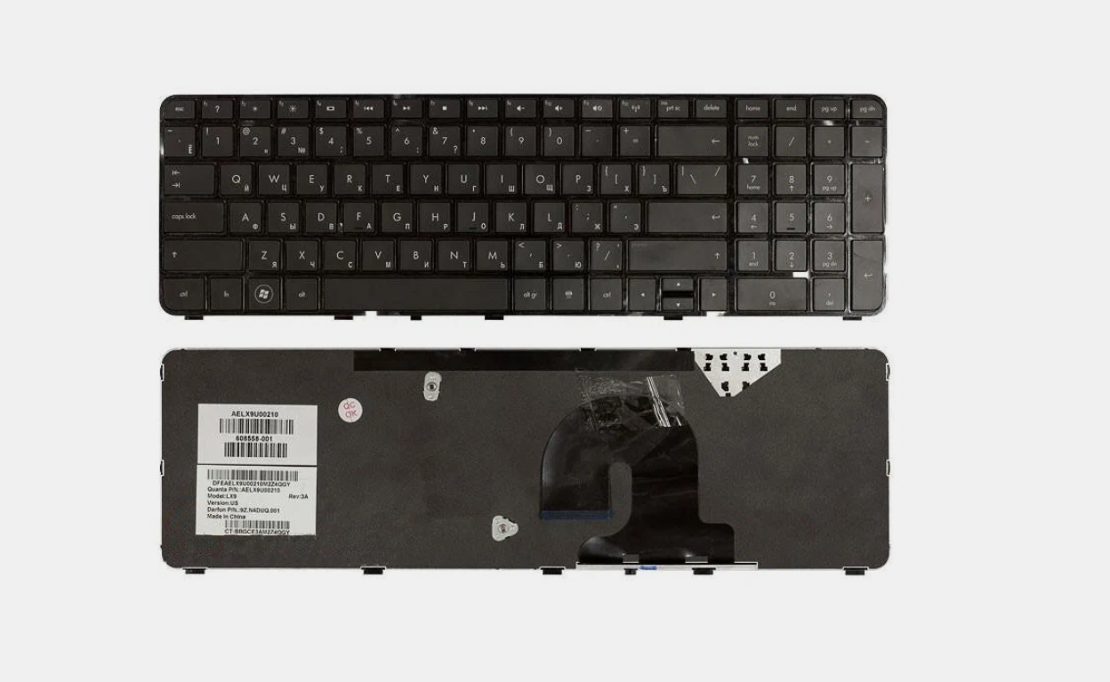 Клавиатура для ноутбука HP Pavilion DV7-4000, DV7-5000