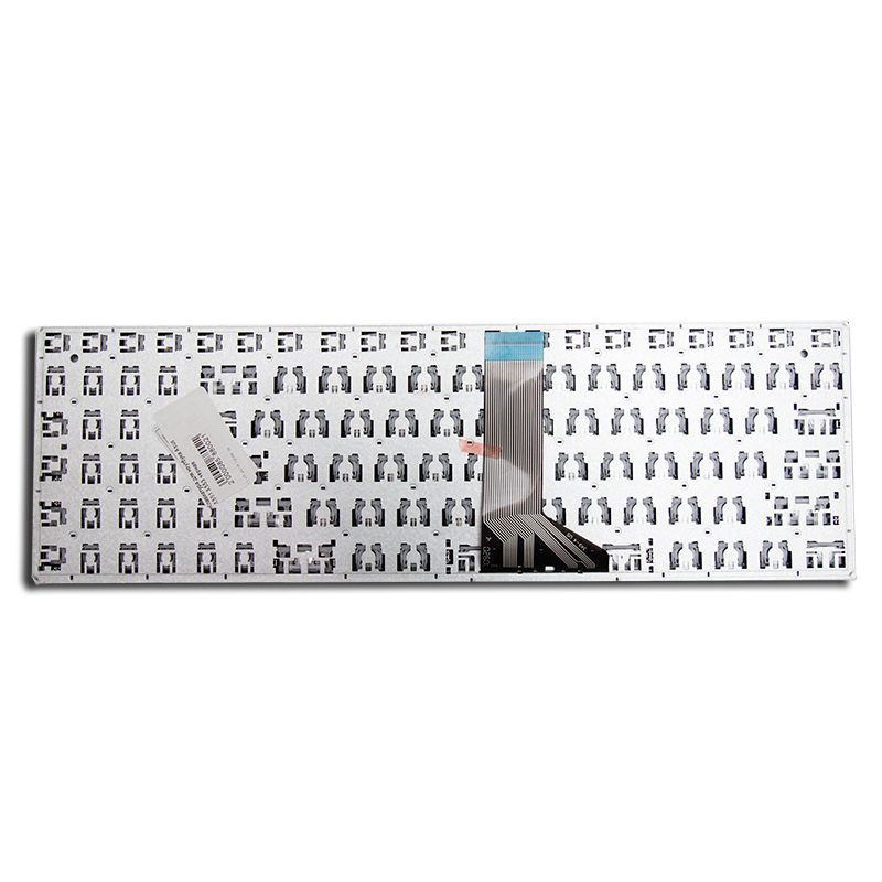 Клавиатура для ноутбука Asus X551, X553 черная (короткий шлейф, без креплений, контакты с лица)