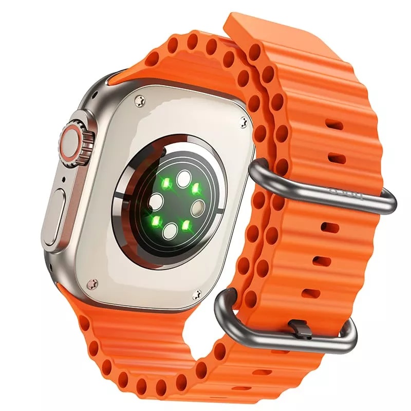 Смарт часы HOCO Y12 Ultra Smart sports watch, (call version) титановое золото