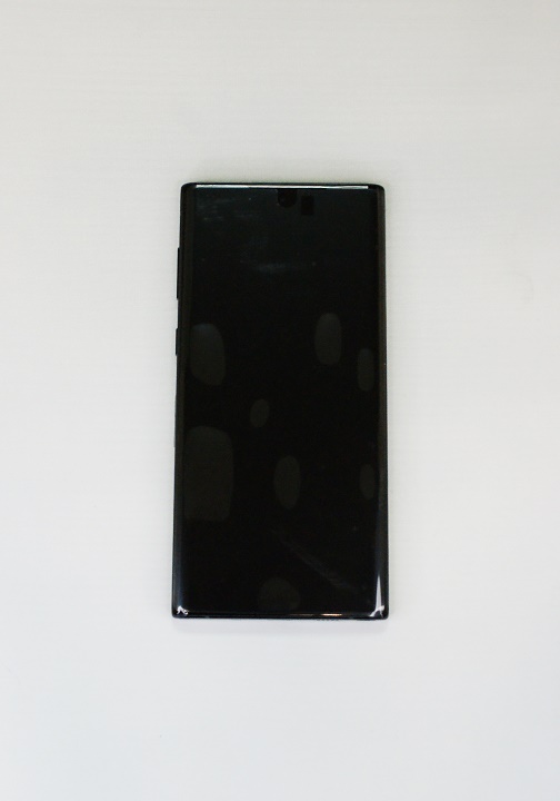 Дисплей Samsung N970F Galaxy Note 10 в сборе с тачскрином и рамкой, Черный (OR100%)