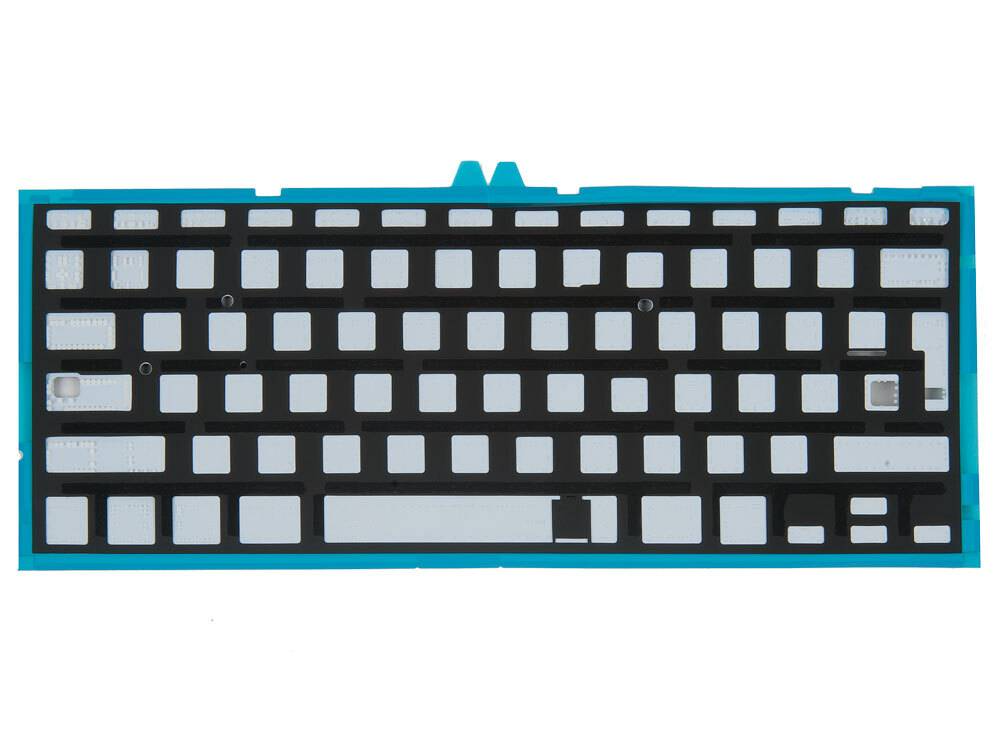 Подсветка клавиатуры MacBook Air 13"A1369/A1466 (2011-2017) Г-образный Enter (ISO) RUS (Org)