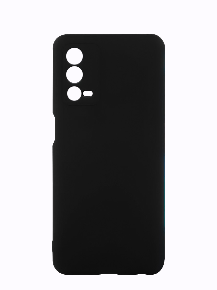 Чехол силиконовый гладкий Soft Touch OPPO A55 4G, черный